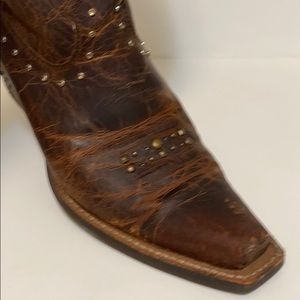 Ariat studded boots w/Ariat insoles—great boots!!